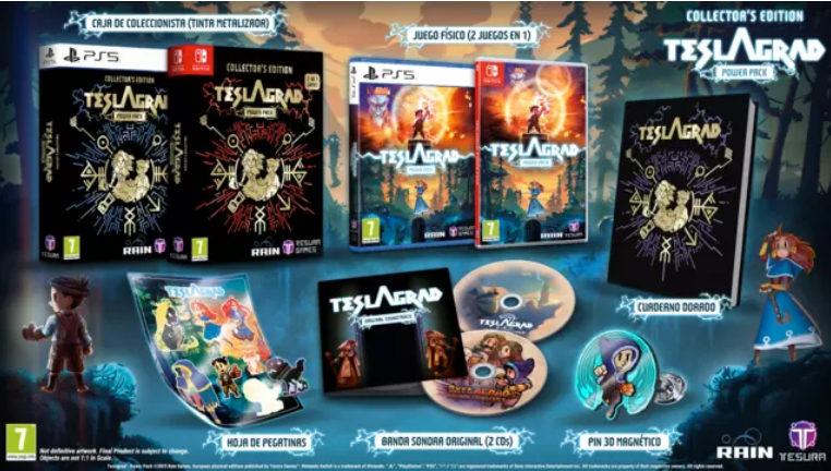 Teslagrad Power Pack Collector's Edition Switch